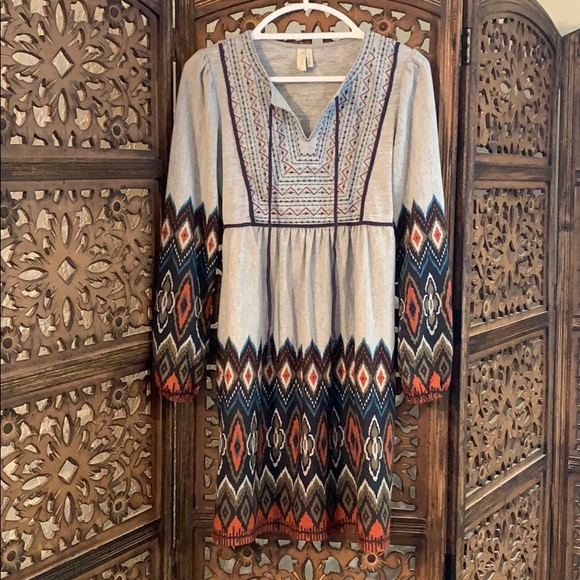 sahalie Dresses & Skirts - Sahalie Aztec Dress